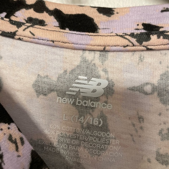 New Balance Black & Pink Top - Picture 4 of 5